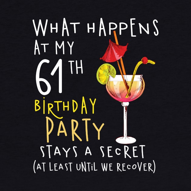 61Th Birthday - What Happens 61Th Birthday by jrgenbode